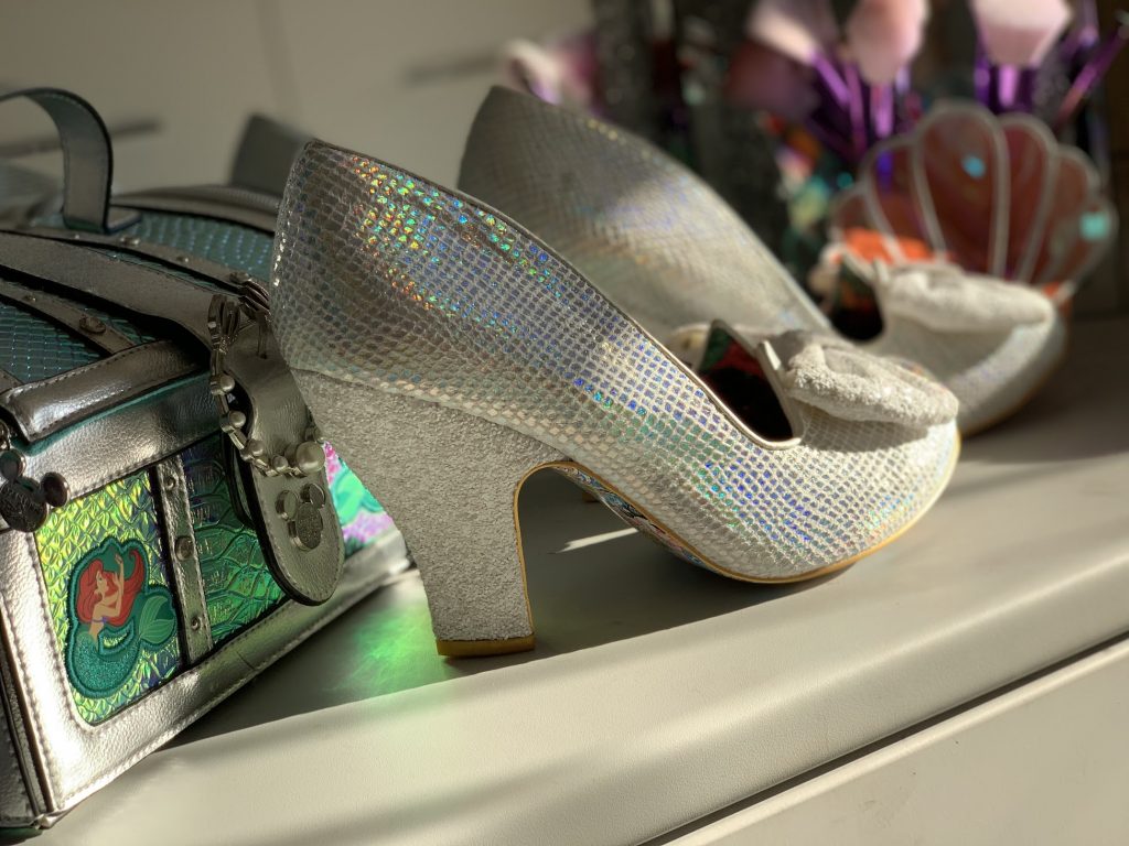 Irregular Choice Mermaid Iridescent Nick of Time Rockamilly Exclusive shoe review rainbow