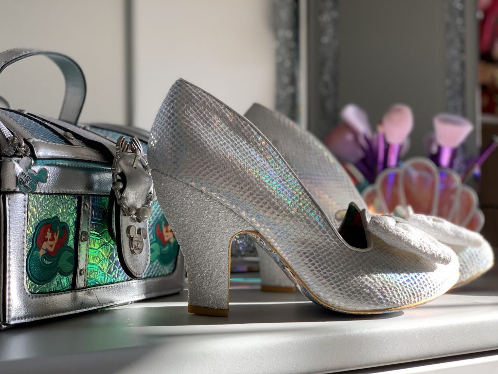 Irregular Choice Mermaid Iridescent Nick of Time Rockamilly Exclusive shoe review rainbow