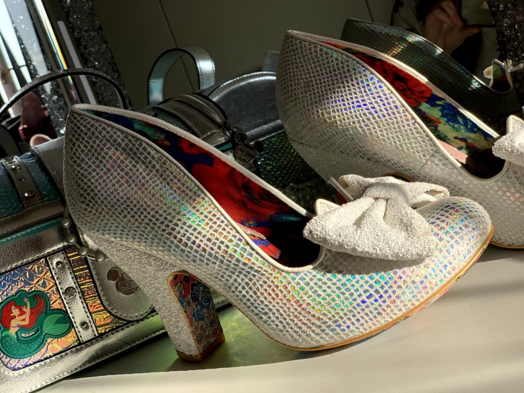 Irregular Choice Mermaid Iridescent Nick of Time Rockamilly Exclusive shoe review rainbow