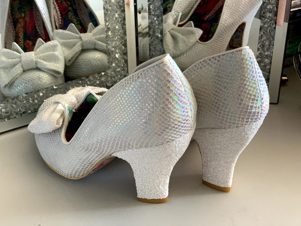 Irregular Choice Mermaid Iridescent Nick of Time Rockamilly Exclusive shoe review rainbow