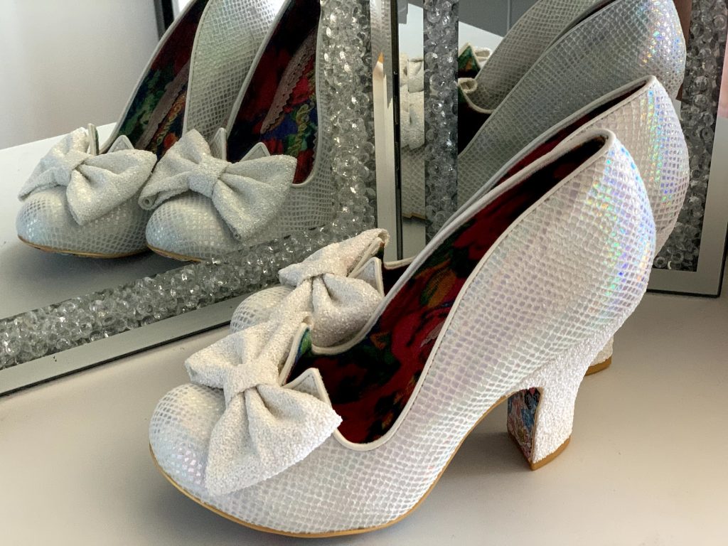 Irregular Choice Mermaid Iridescent Nick of Time Rockamilly Exclusive shoe review rainbow