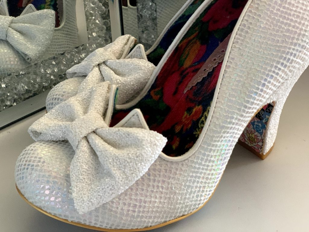 Irregular Choice Mermaid Iridescent Nick of Time Rockamilly Exclusive shoe review rainbow