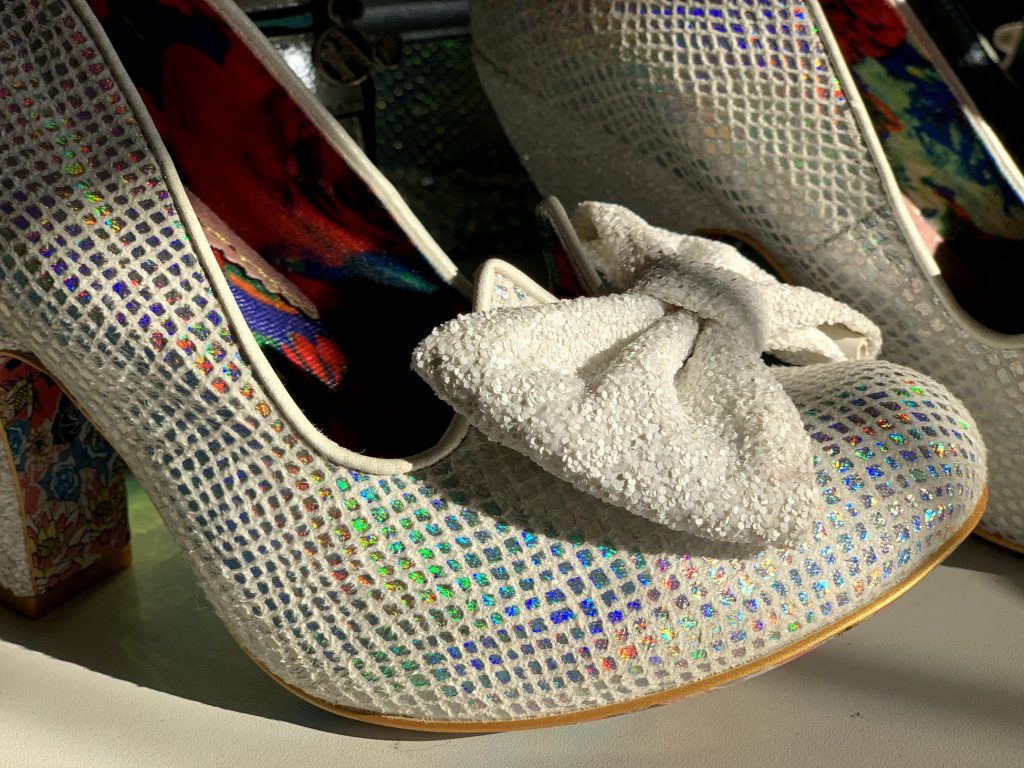 Irregular Choice Mermaid Iridescent Nick of Time Rockamilly Exclusive shoe review rainbow