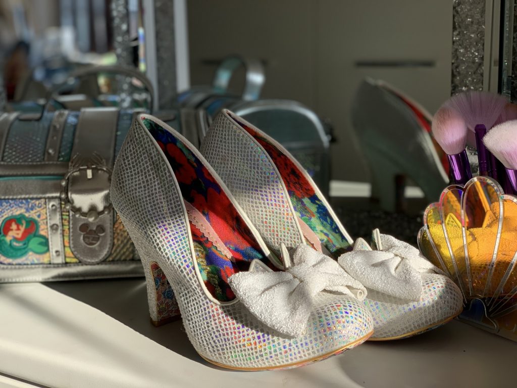 Irregular Choice Mermaid Iridescent Nick of Time Rockamilly Exclusive shoe review rainbow