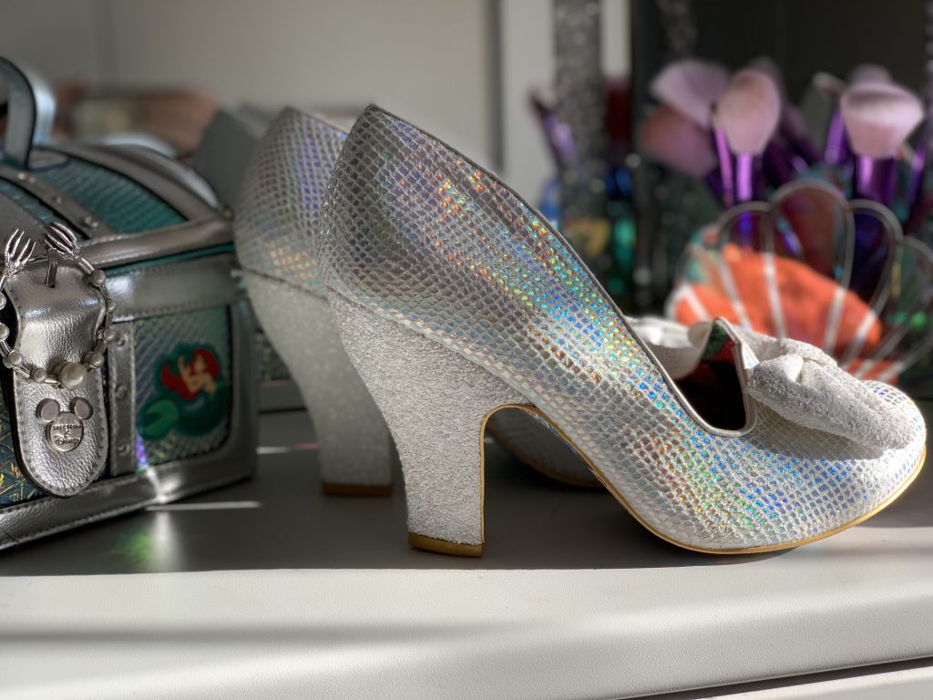 Irregular Choice Mermaid Iridescent Nick of Time Rockamilly Exclusive shoe review rainbow