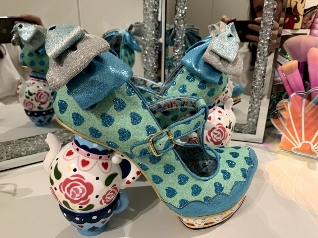 Irregular Choice My Cup Of Tea Disney Alice In Wonderland teapot character heel review