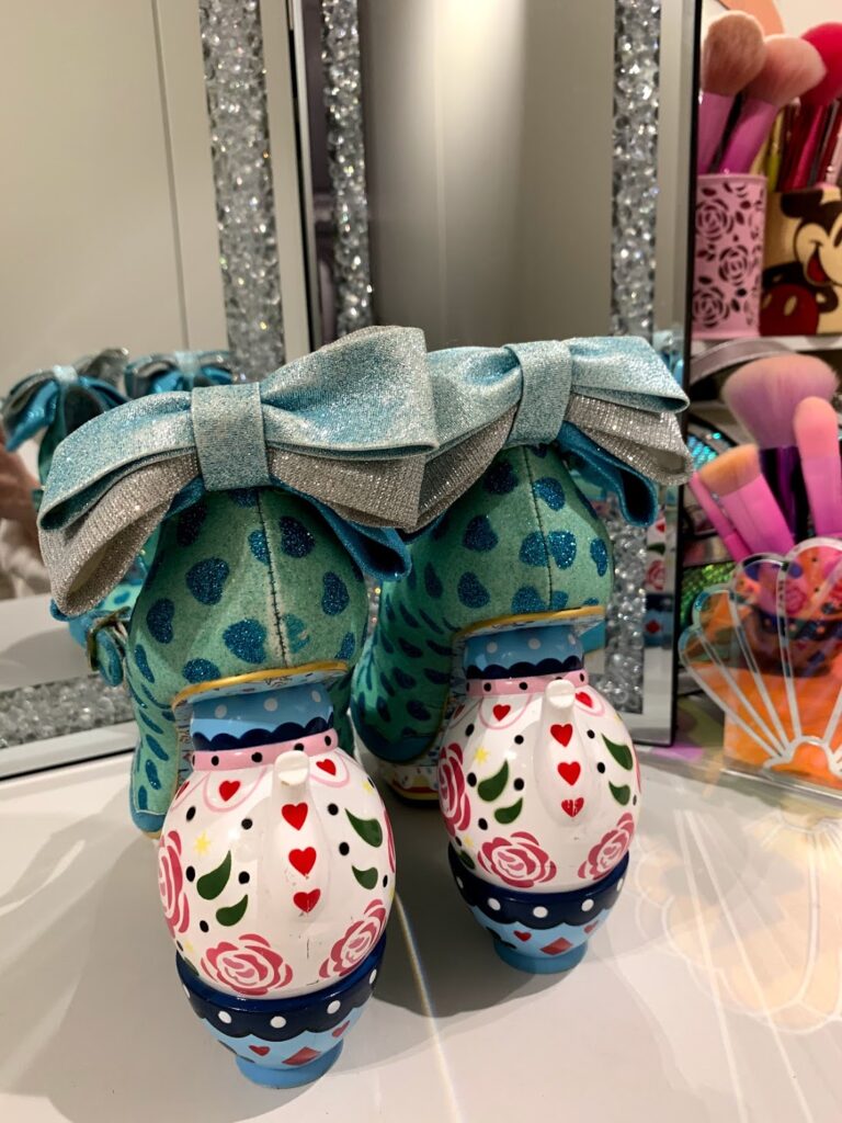 Irregular Choice My Cup Of Tea Disney Alice In Wonderland teapot character heel review
