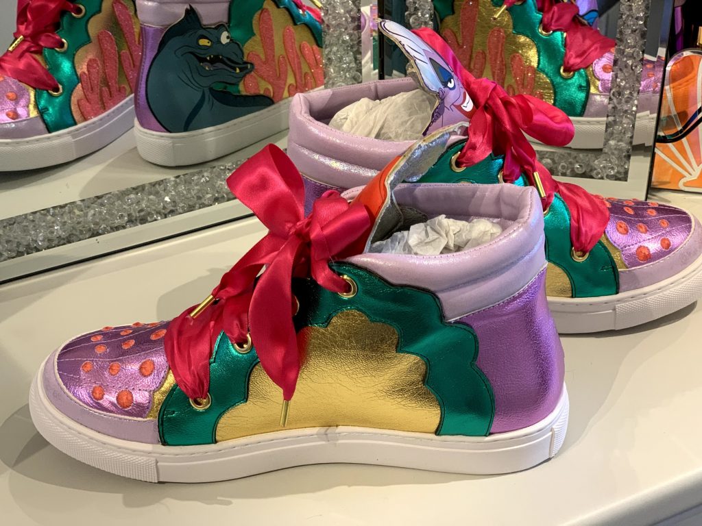 Irregular Choice Wave Rider Disney Little Mermaid Aerial Ursula Flounder trainers high tops shoes review