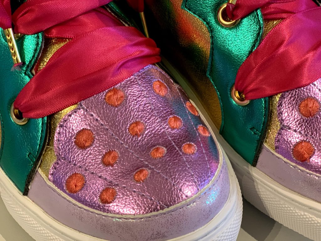 Irregular Choice Wave Rider Disney Little Mermaid Aerial Ursula Flounder trainers high tops shoes review