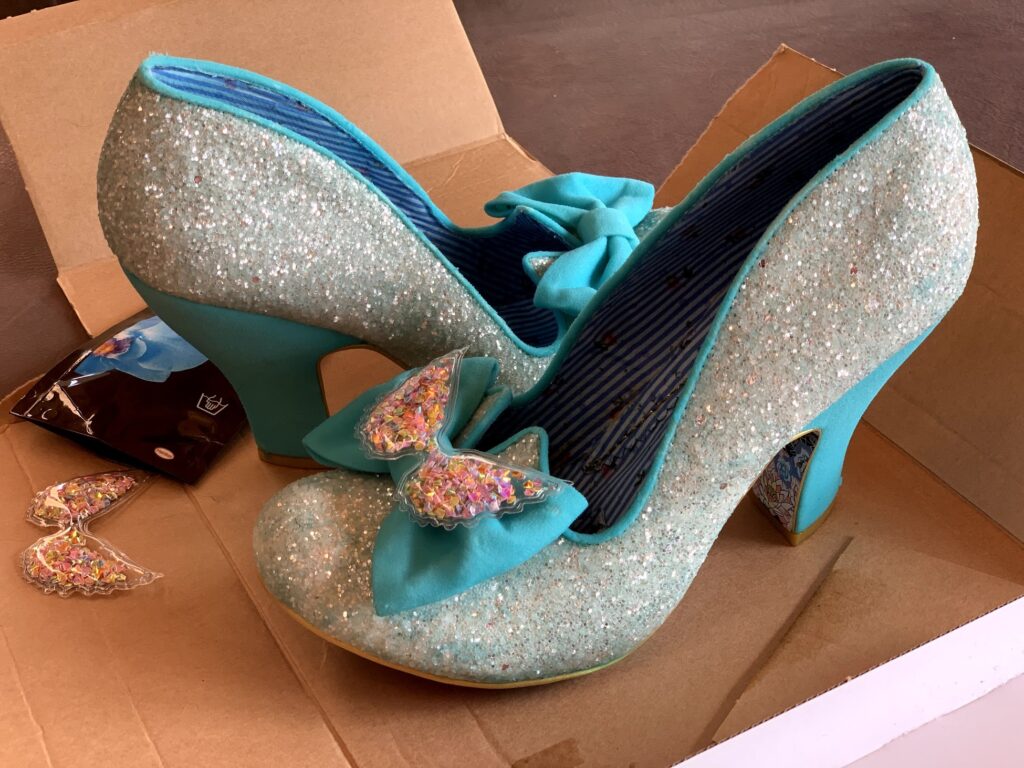 Dying Shoes Irregular Choice Life Hack dye Nick of Time shoe