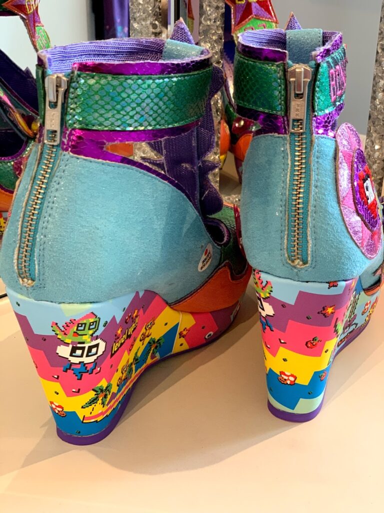 Irregular Choice High Score Gaming Collection light up shoes review