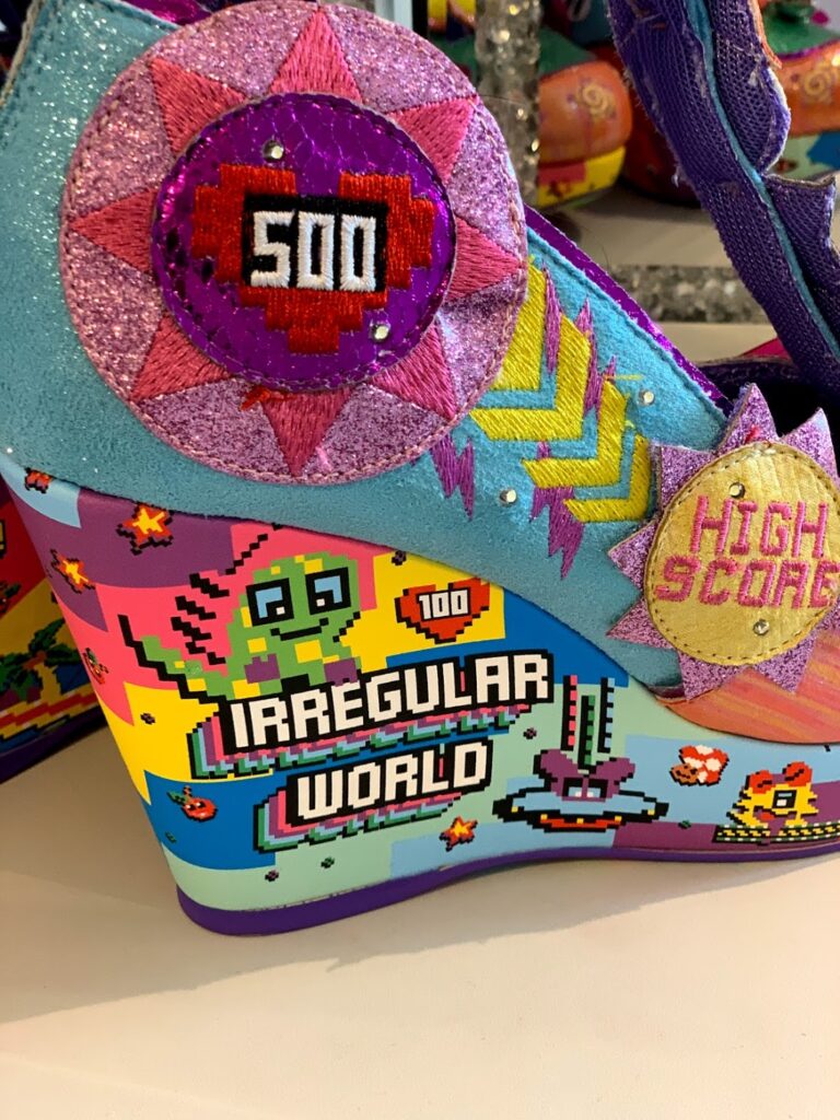 Irregular Choice High Score Gaming Collection light up shoes review