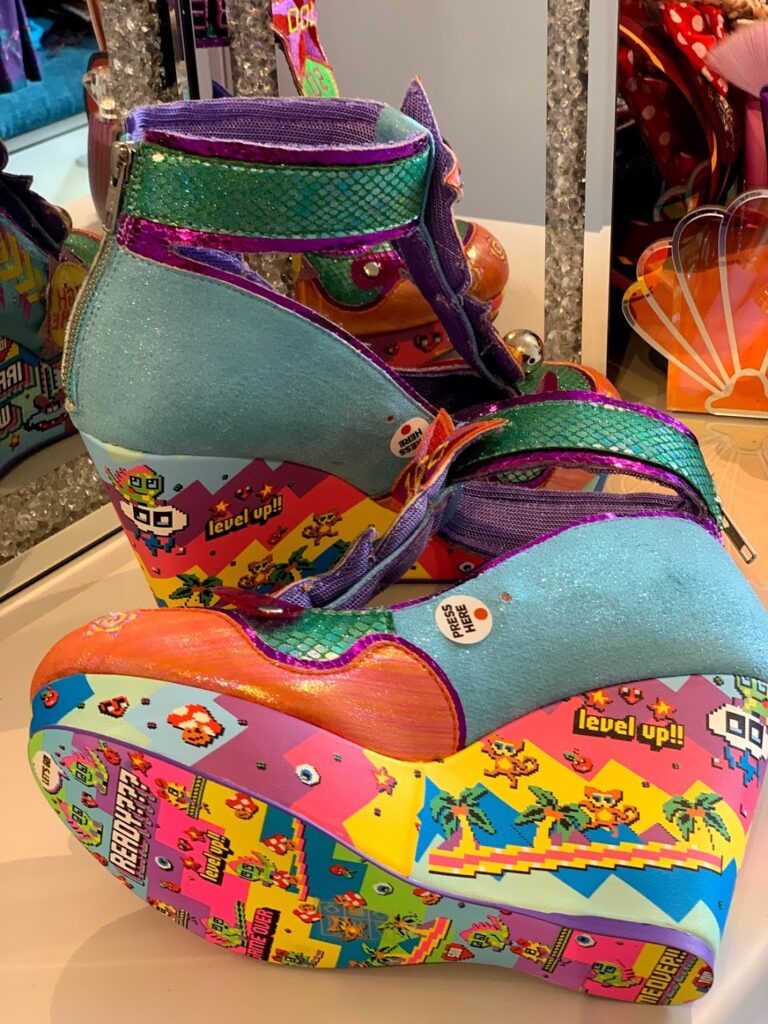 Irregular Choice High Score Gaming Collection light up shoes review