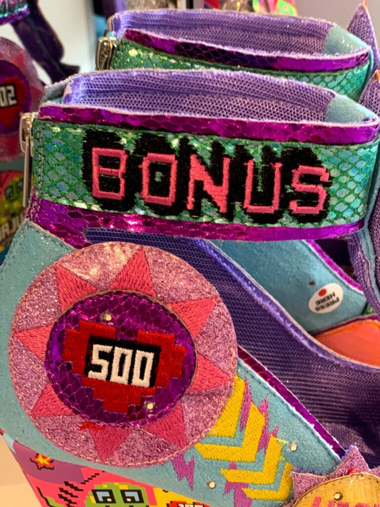 Irregular Choice High Score Gaming Collection light up shoes review