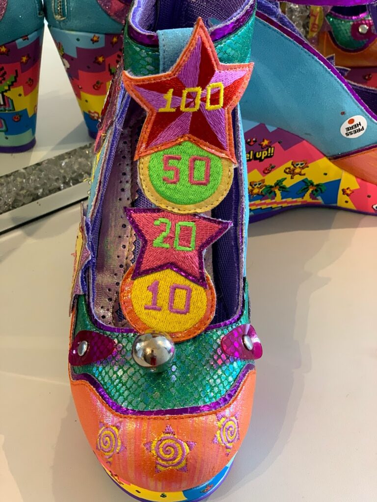 Irregular Choice High Score Gaming Collection light up shoes review