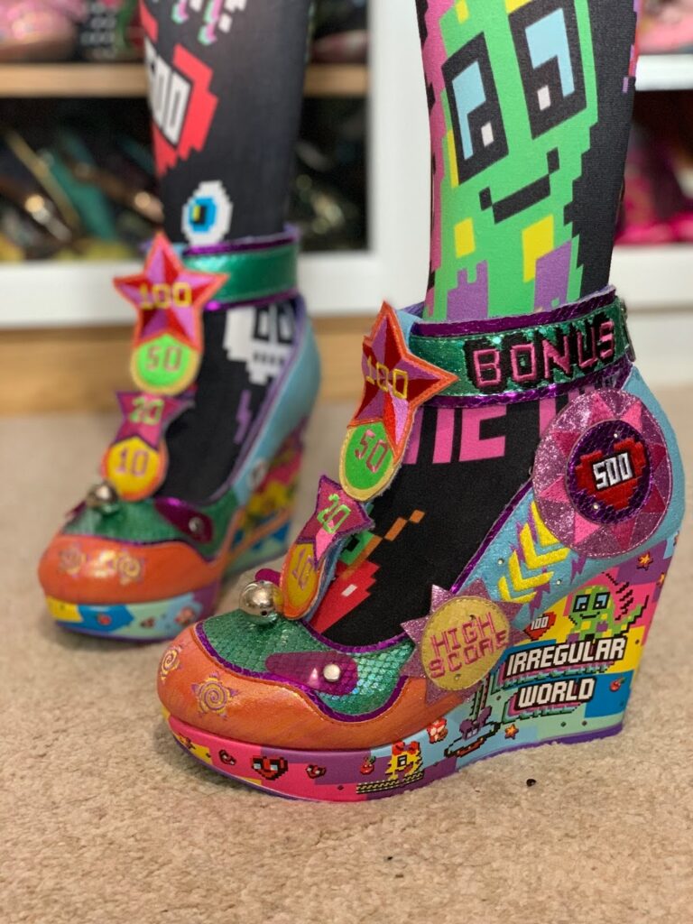 Irregular Choice High Score Gaming Collection light up shoes review
