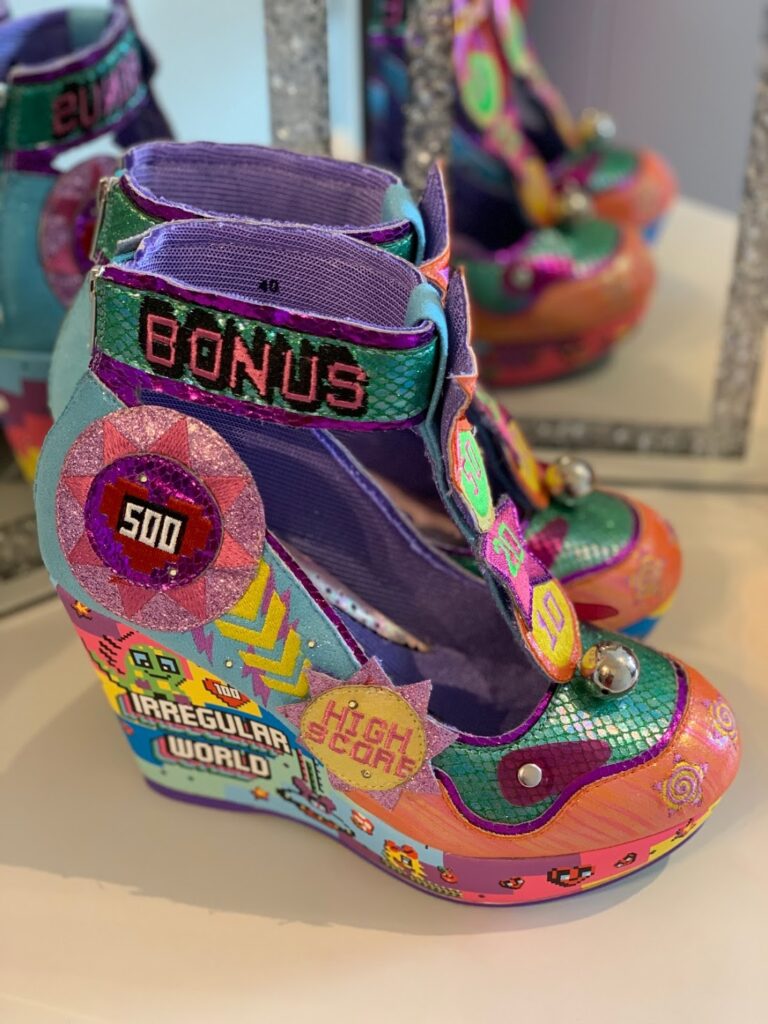 Irregular Choice High Score Gaming Collection light up shoes review